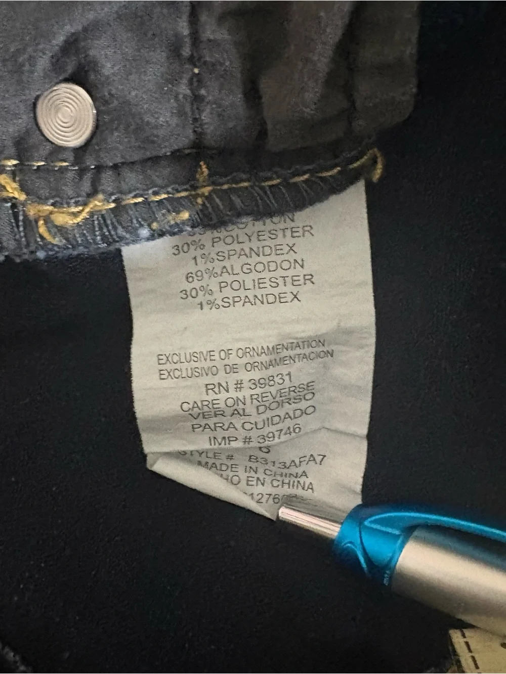 Democracy Jeans Women’s 6 Blue Denim